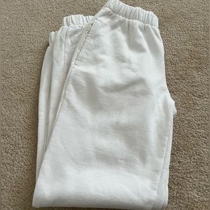 John Galt by Brandy Melville white sweatpants!